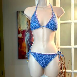 Banana Moon Blue Daisy Bikini 🌼 Small